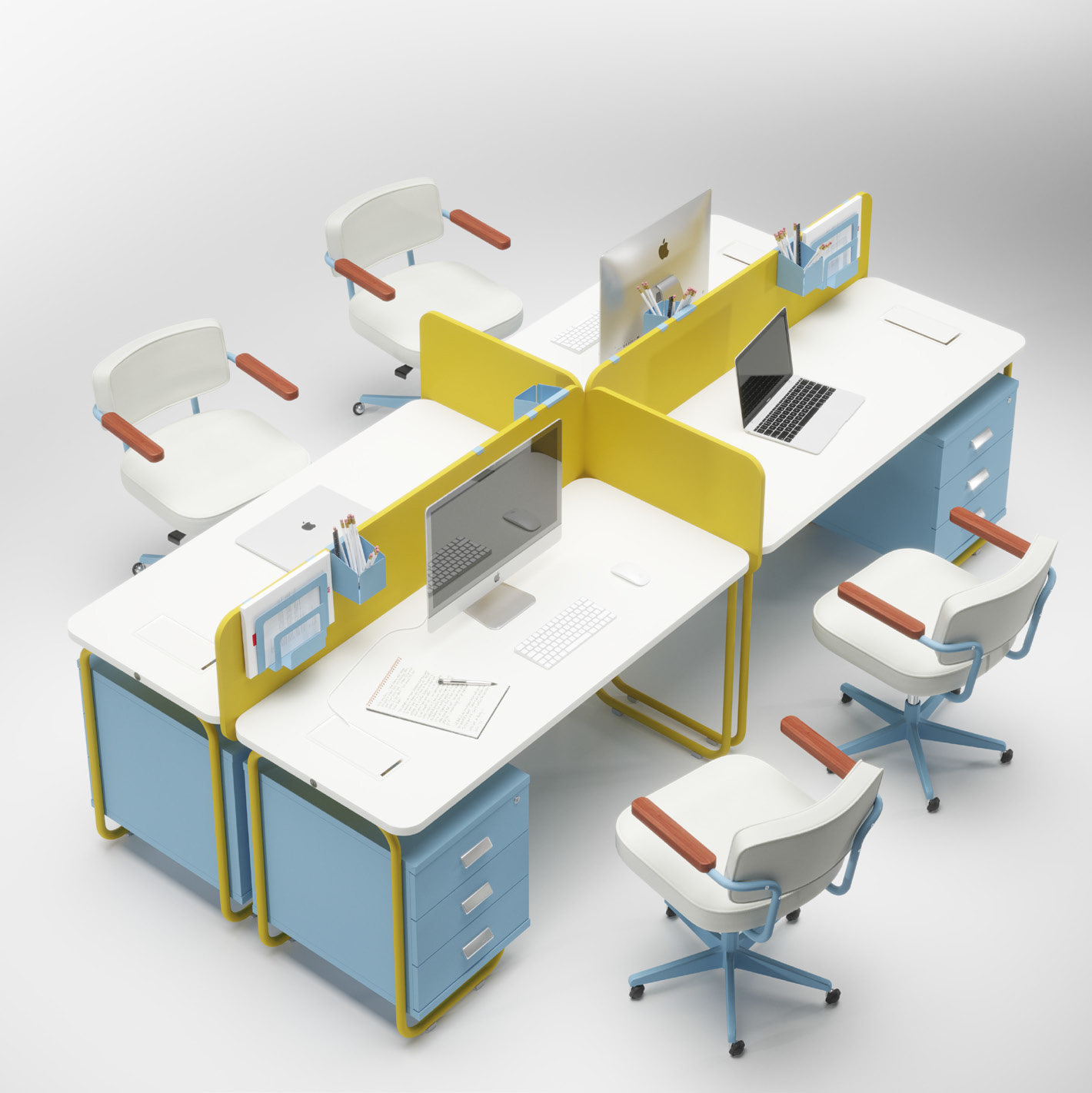 Retro workstation
