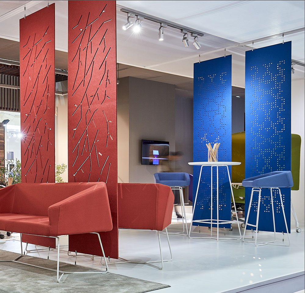 patterned acoustics panels